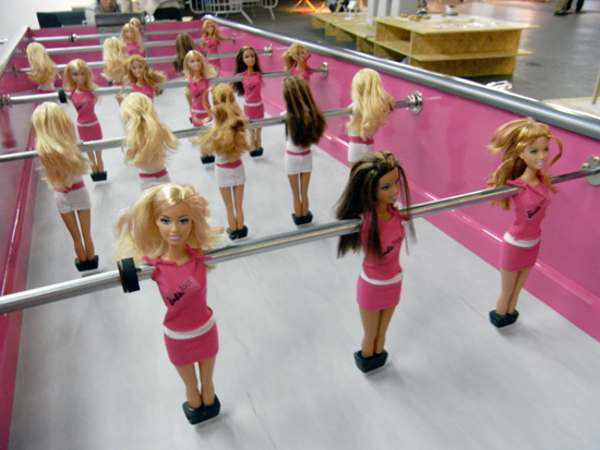 Barbie foot
