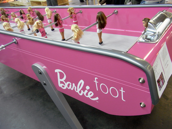 Barbie foot
