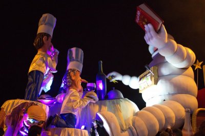 Nice Carnival 2014 - Parade of lights - Tuesday 18th February - Corso Carnavalesque Illuminé - Carnaval "Roi de la Gastronomie" 2014 - Côte d'Azur